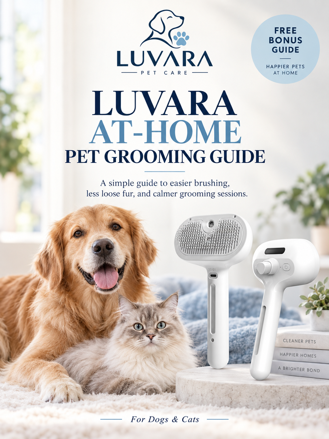 Luvara™ At-Home Pet Grooming Guide eBook