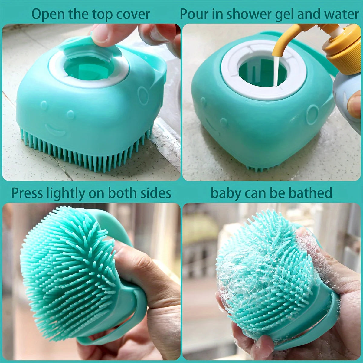 Luvara™ Silicone Bath Brush