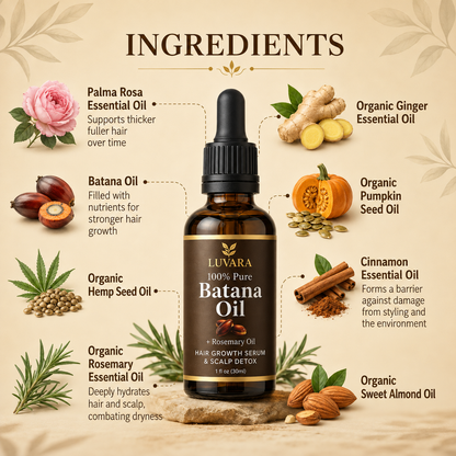 Organic Batana Oil Rosemary Hair Styling Cream