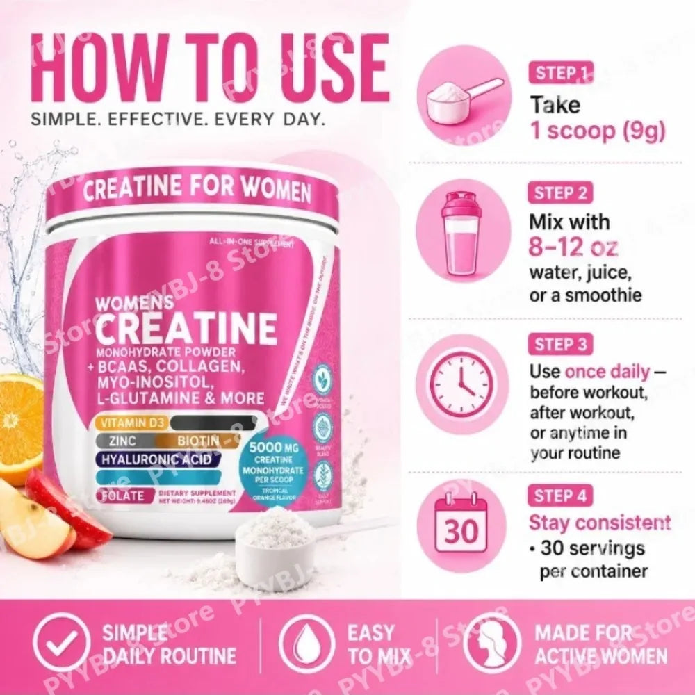 Vibrant Women's Fitness & Beauty Powder