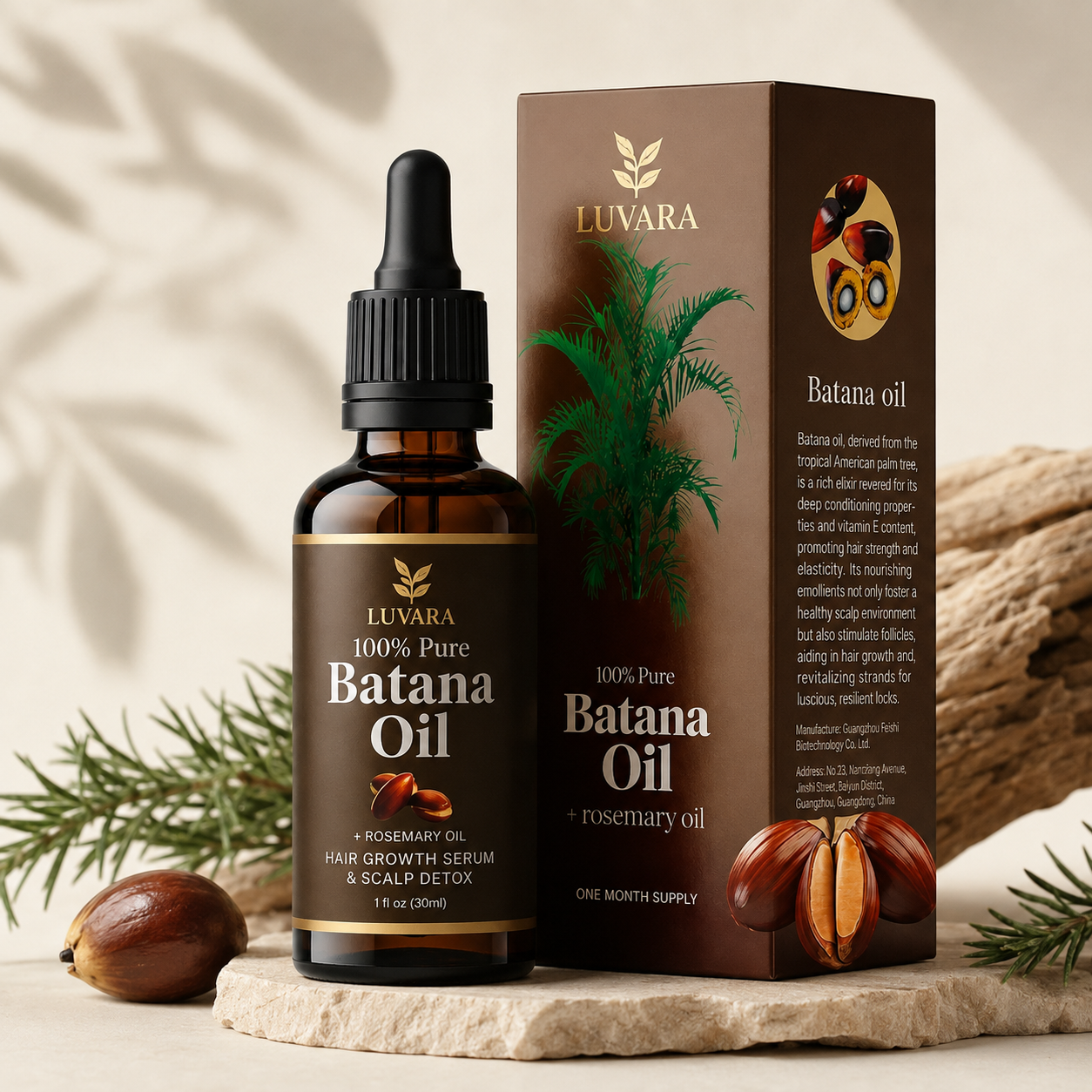 Organic Batana Oil with Rosemary oil