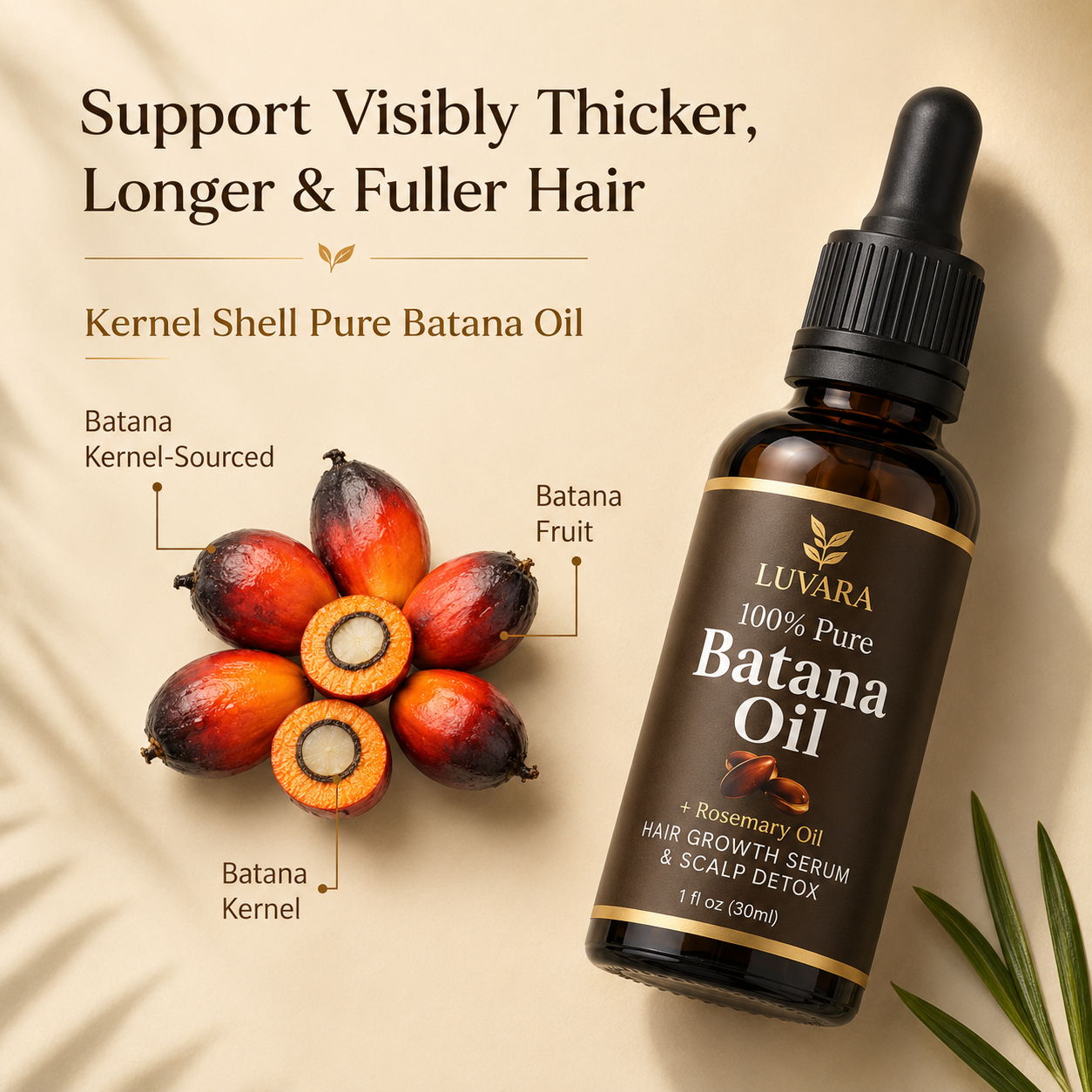 Organic Batana Oil Rosemary Hair Styling Cream